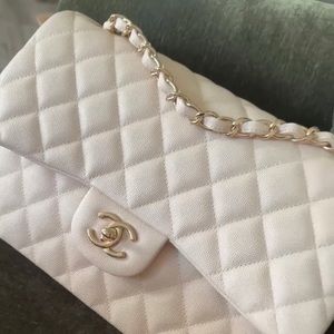 Brand new Chanel jumbo 20c cream color